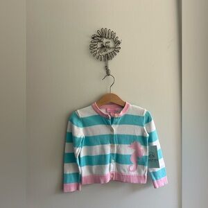 Lily Pulitzer Seahorse Caridgan NWT